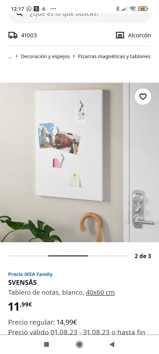 Pannello magnetico/lavagna