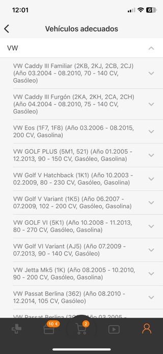 Suspensión, caja de cambio