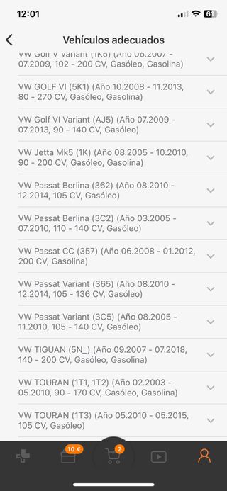 Suspensión, caja de cambio