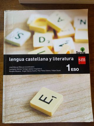 Libro lengua castellana y literatura 1 ESO