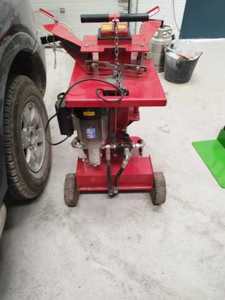 Alquiler rajadora leña