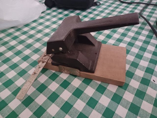 Perforadora taladradora vintage