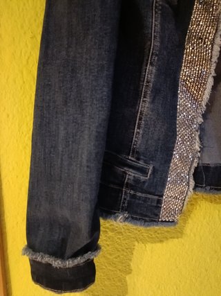 chaqueta tejana monísima con brillo brilli