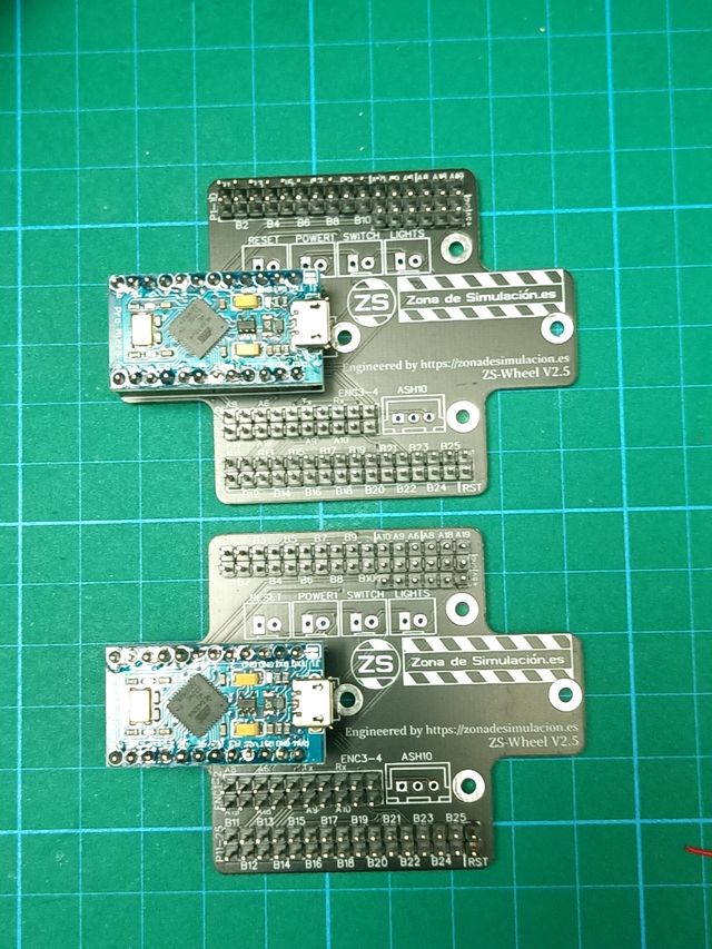 2 Interfaces USB para volantes