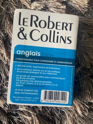 Dictionnaire Francais-anglais mini 😀