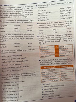 Libro Griego 1 Bachillerato Editorial ANAYA