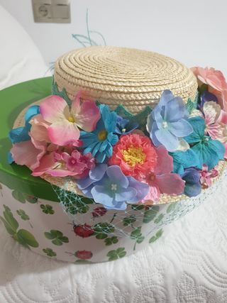 Sombrero boda Canotier