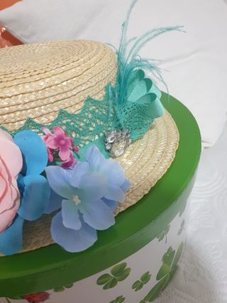Sombrero boda Canotier