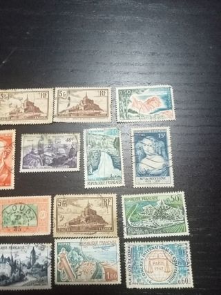 Sellos de Francia . Pack2