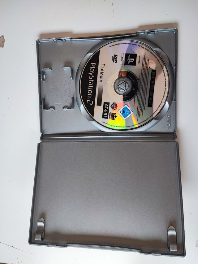 Enter the Matrix ps2 Platinum