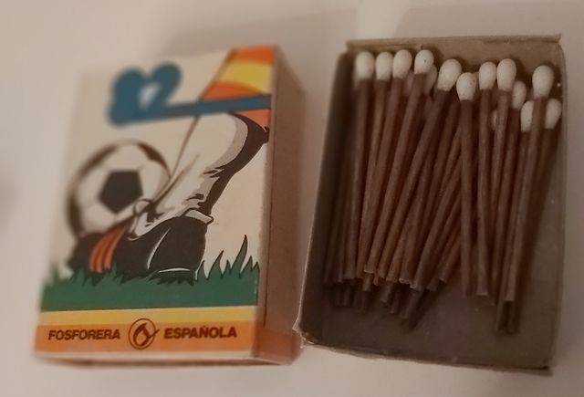 Cerillas CocaCola y Mundial 82