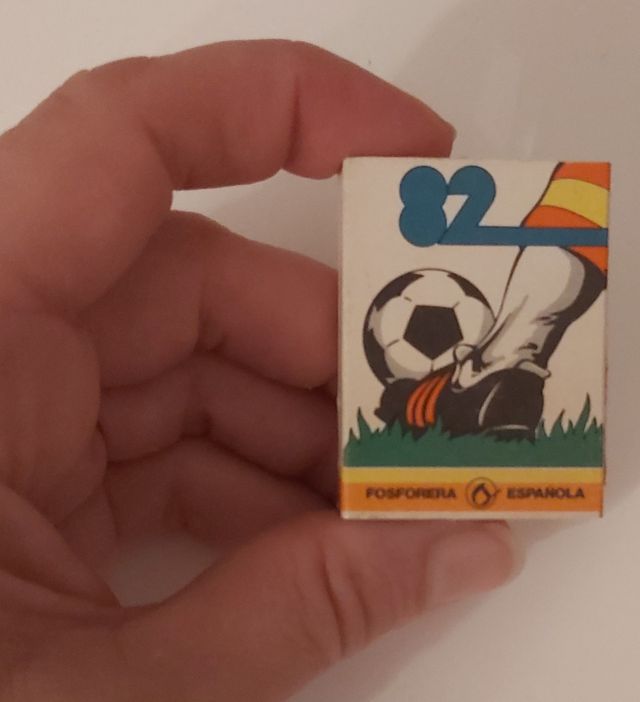 Cerillas CocaCola y Mundial 82