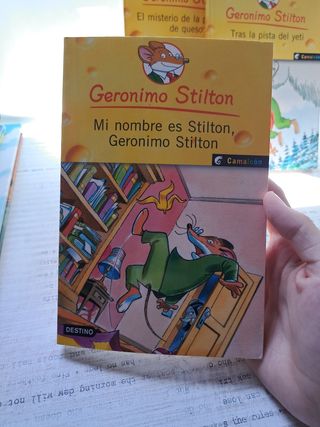 Libros salteados Geronimo Stilton