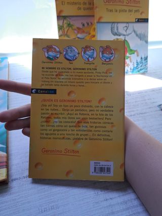Libros salteados Geronimo Stilton