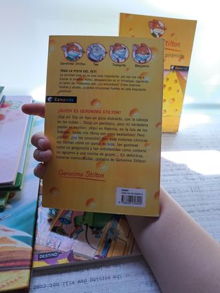 Libros salteados Geronimo Stilton