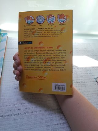 Libros salteados Geronimo Stilton