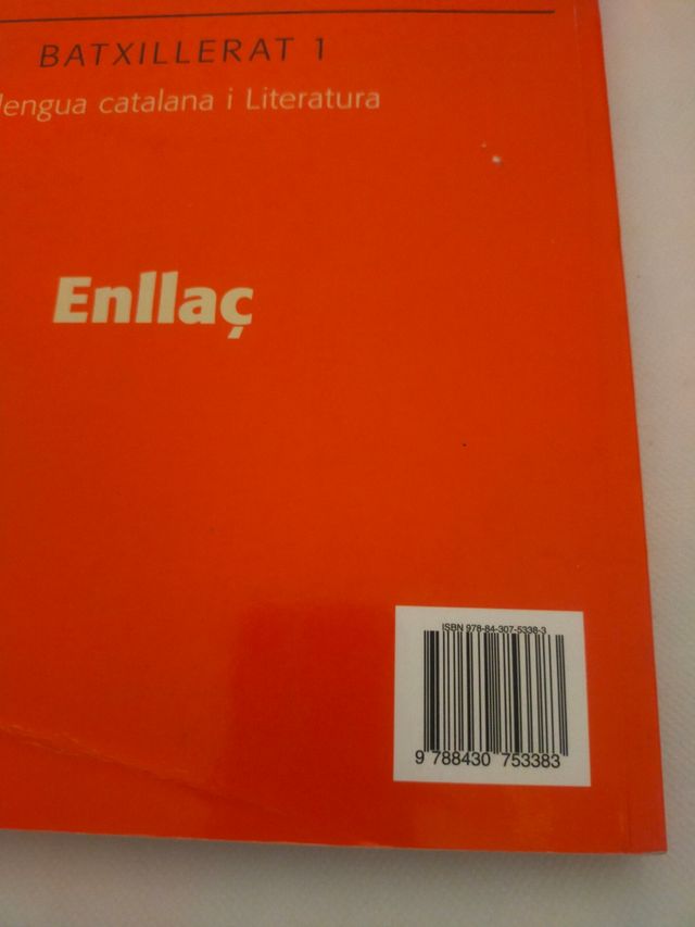 Libro Enllaç Lengua Catalana 1
