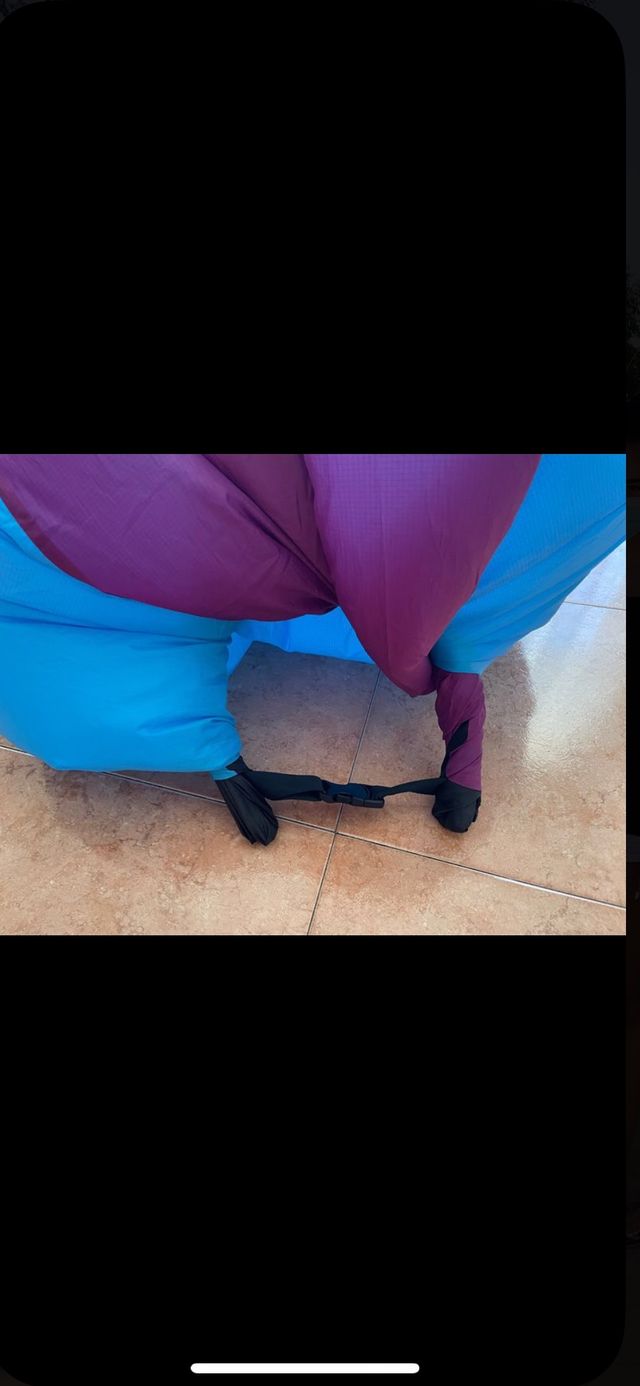 2 hamacas inflables.