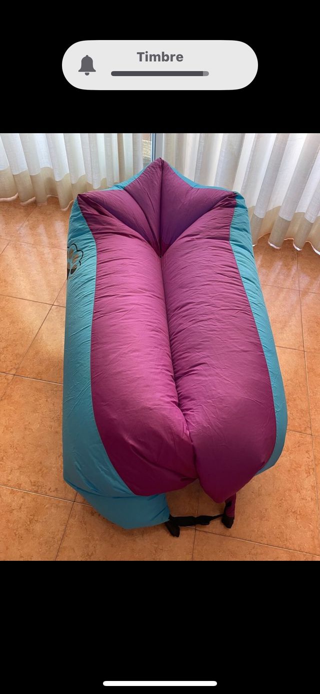 2 hamacas inflables.