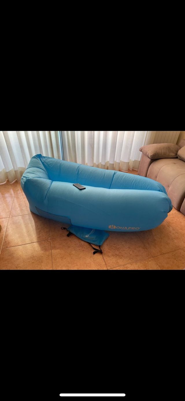 2 hamacas inflables.