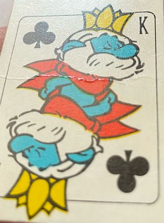 Mini Mazzo di Carte “Puffi” Corriere dei Piccoli