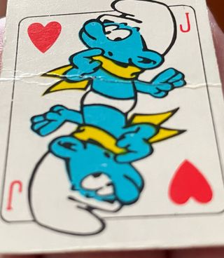 Mini Mazzo di Carte “Puffi” Corriere dei Piccoli