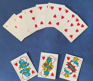 Mini Mazzo di Carte “Puffi” Corriere dei Piccoli