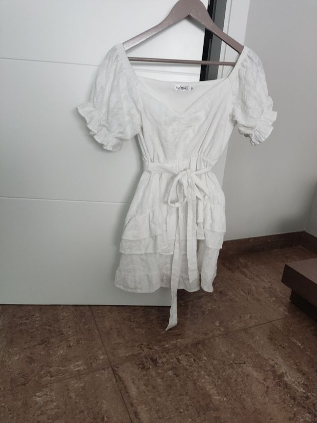 Vestido boho branco
