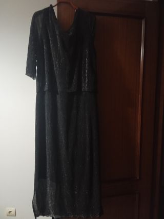 Vestido largo colección fiesta couchel 