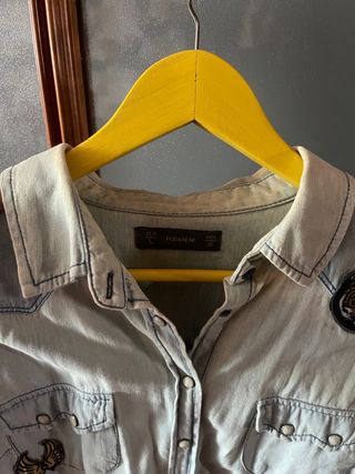 camisa vaquera vintage