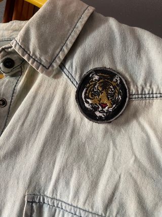 camisa vaquera vintage