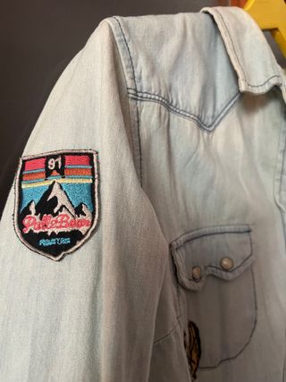camisa vaquera vintage