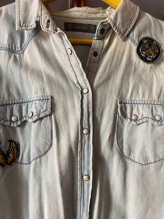 camisa vaquera vintage