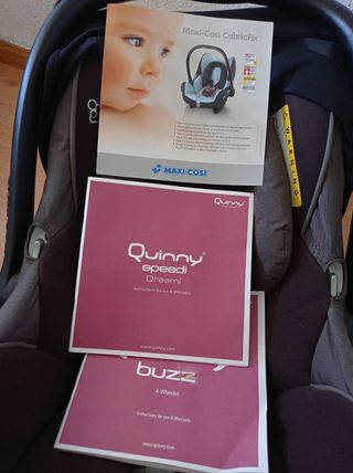 Carrito Quinny Buzz 4 ruedas + regalo saco capazo