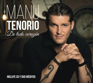 Libro Manu Tenorio; De todo corazón + CD y DVD