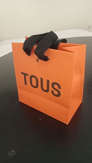 2 Bolsitas vacías TOUS Rosa y Naranja 