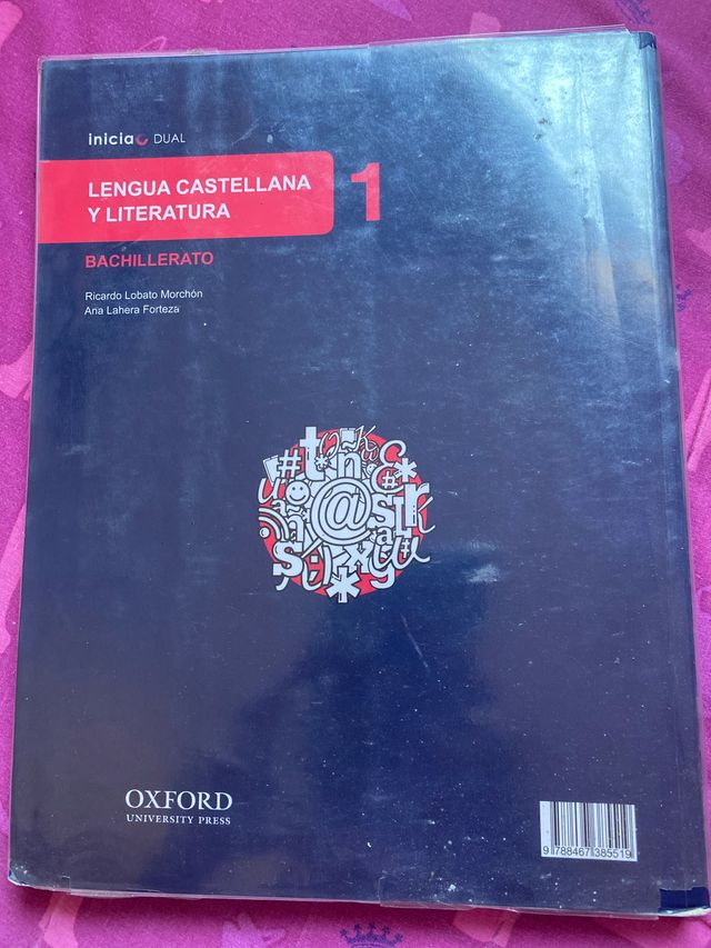 libro 1 baxillerato lengua castellana y literatura