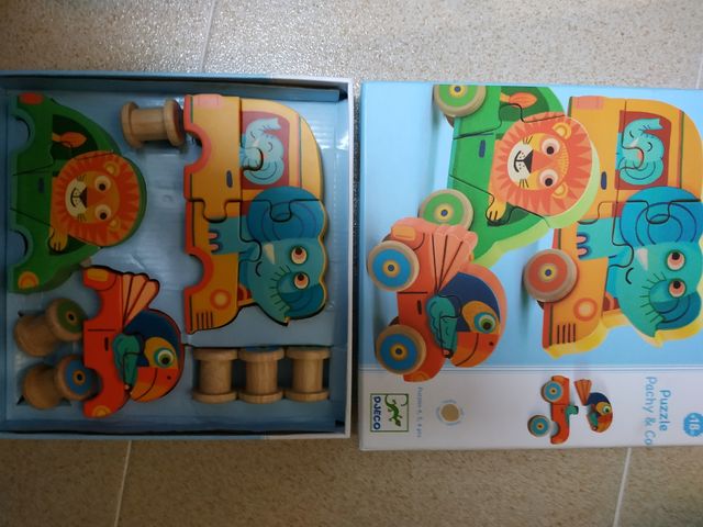 Puzzle rompecabezas Pachy and Co de Djeco