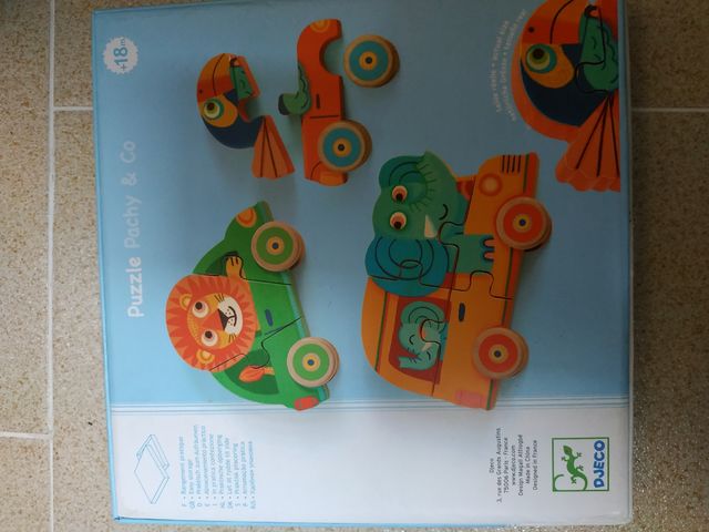 Puzzle rompecabezas Pachy and Co de Djeco