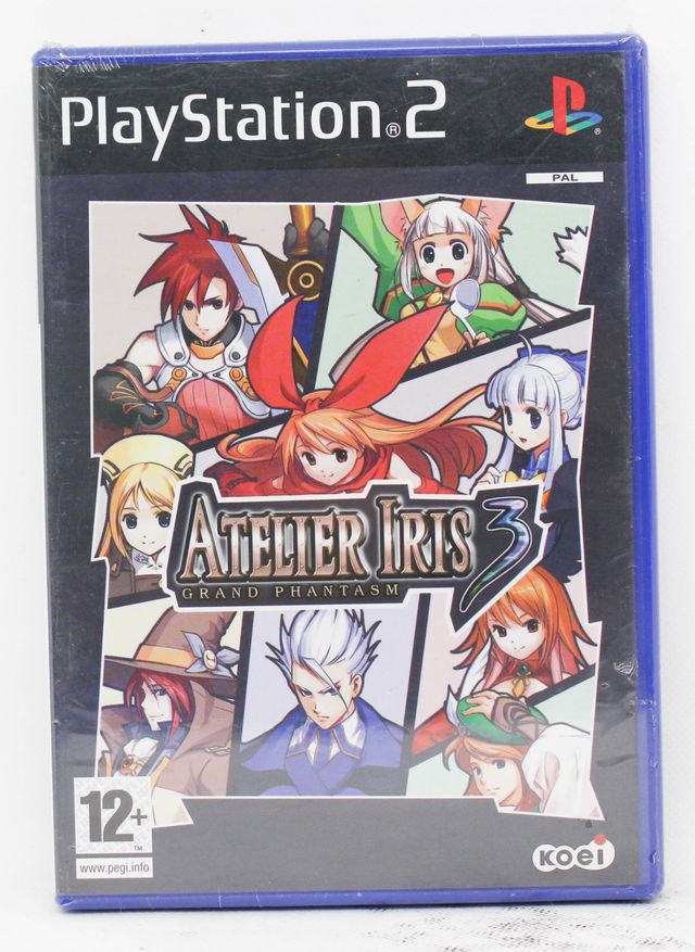 ATELIER IRIS 3 GRAND PHANTASM PS2 PAL ESPAÑA NUEVO