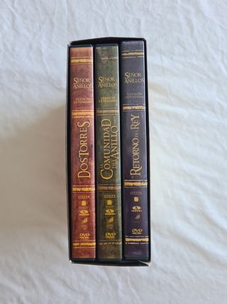 DVD El señor de los anillos