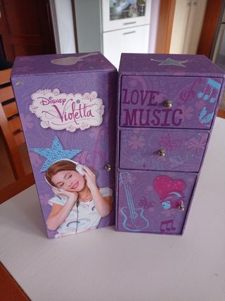 Taquilla joyero serie juvenil Violeta