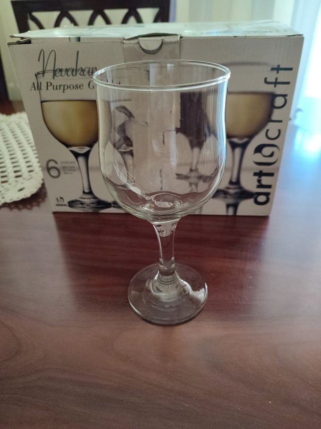 Set de 6 copas de agua Nevakar