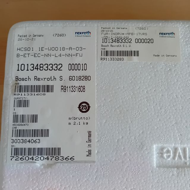 Servo-controlador Rexroth Nuevo!