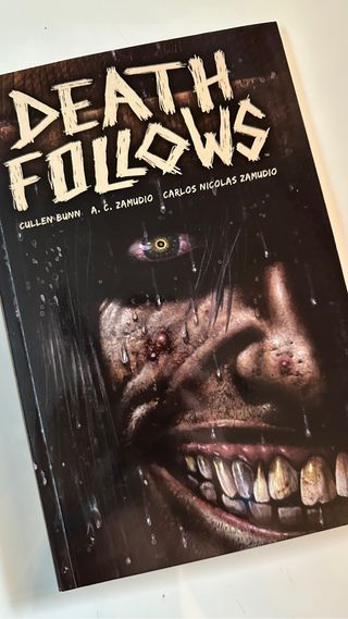 Cómic terror Death Follows
