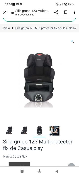 Silla coche grupos 1-2-3