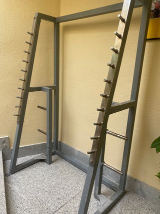 jaula  sentadilla multifuncion 