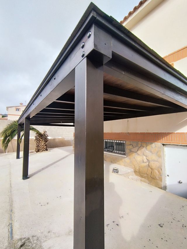 Mantenimiento porches madera
