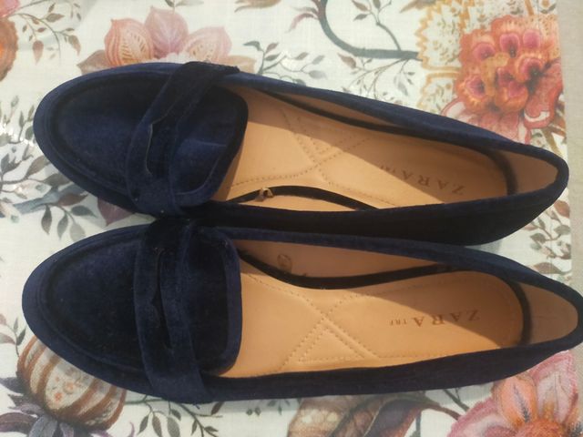 Zapatos de terciopelo