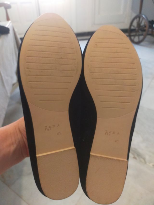 Zapatos de terciopelo